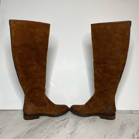 Born Borman Distressed Suede Tall Boot 6 1/2 - Picture 5 of 13